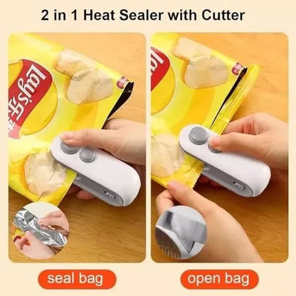 MINI SELLADORA DE BOLSAS RECARGABLE