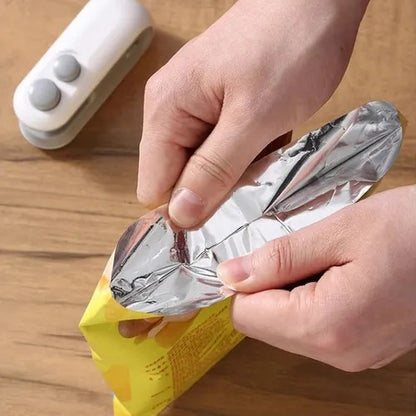 MINI SELLADORA DE BOLSAS RECARGABLE